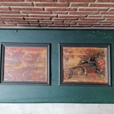 Restaurierung einer gefassten Bauerntruhe